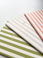 Striped Notebook with Contrast Color: Yellow / A5