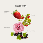 01 Blushing Rose - Herbal Tea with Rose & Strawberry | Nectar & Leaf