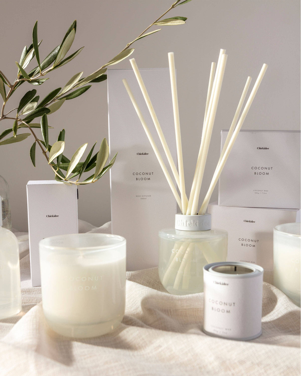 Coconut Bloom Neutral Core Conscious Candle | Chickidee