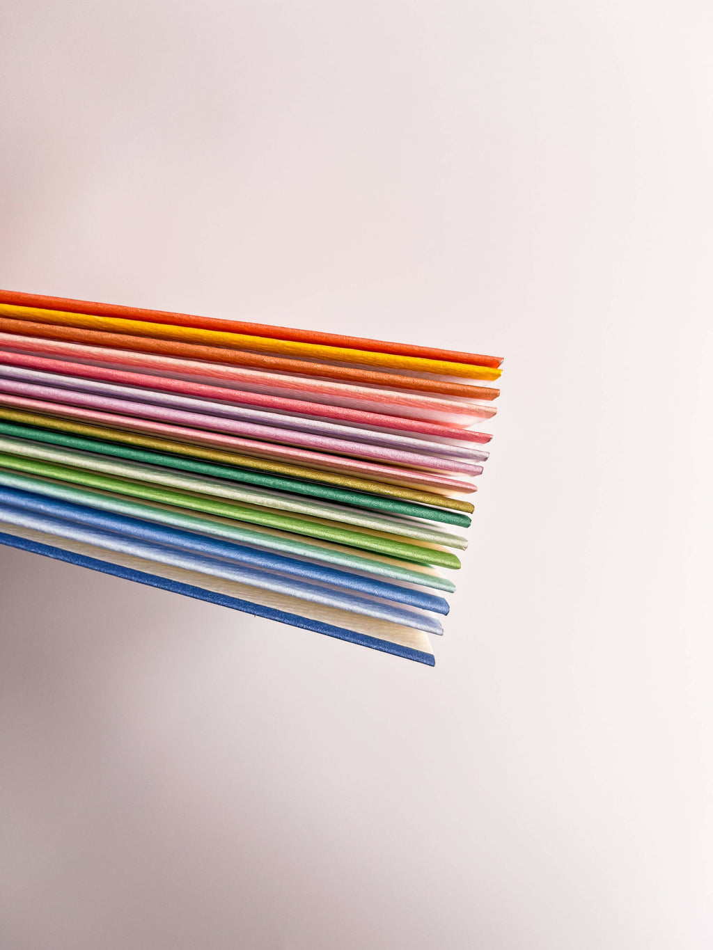 Striped Notebook with Contrast Color: Yellow / A5