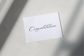 Congratulations | Gifted Card