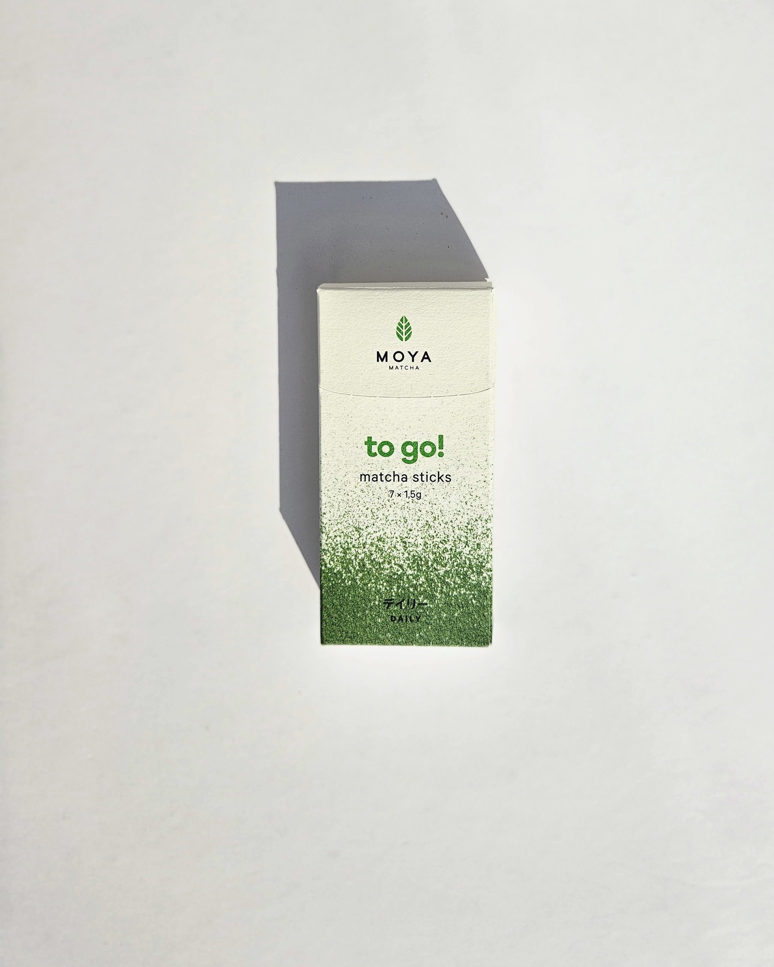 Matcha Daily To Go! Sachets (7 sticks) | Moya
