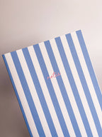 Striped Notebook with Contrast Color: Mint / A5