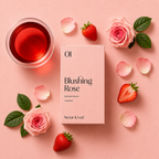 01 Blushing Rose - Herbal Tea with Rose & Strawberry | Nectar & Leaf