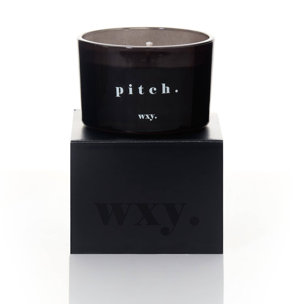 Pitch 3oz Candle- Blood Orange + Santal Embers | wxy.