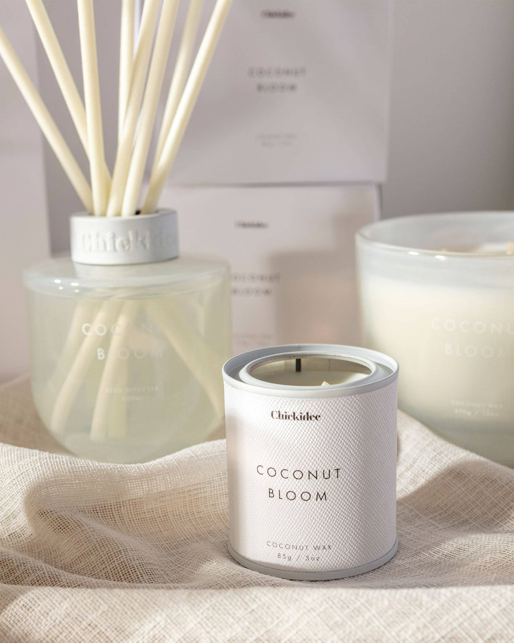 Coconut Bloom Neutral Core Conscious Candle | Chickidee