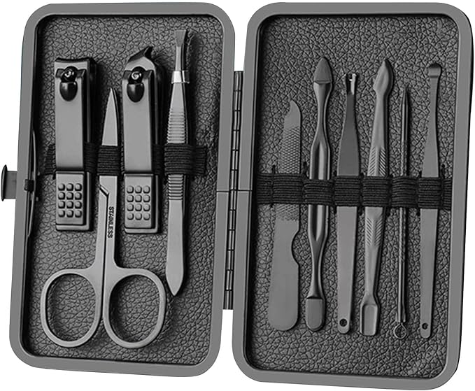 Grooming Manicure Set - Black