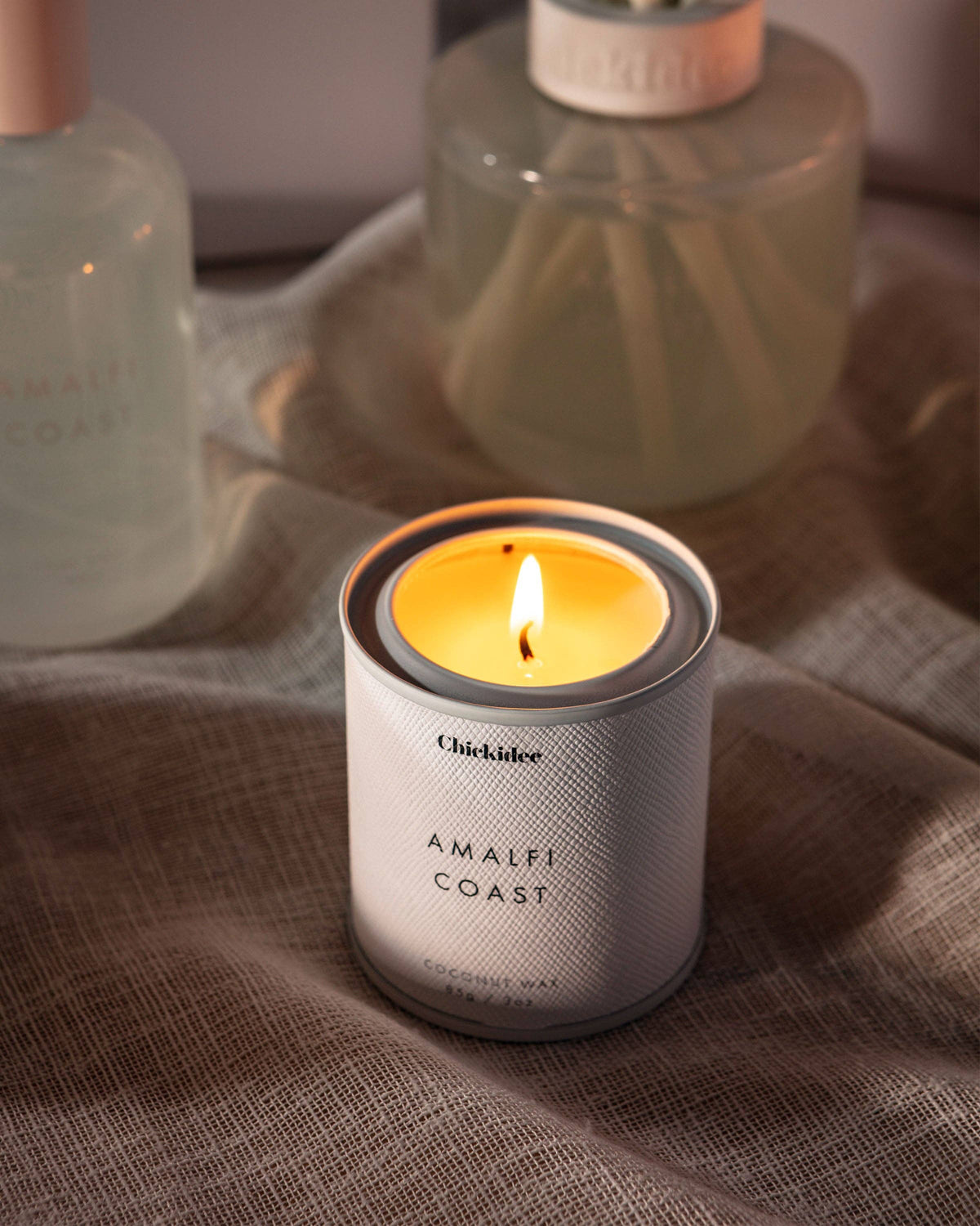 Amalfi Coast Neutral Core Conscious Candle | Chickidee