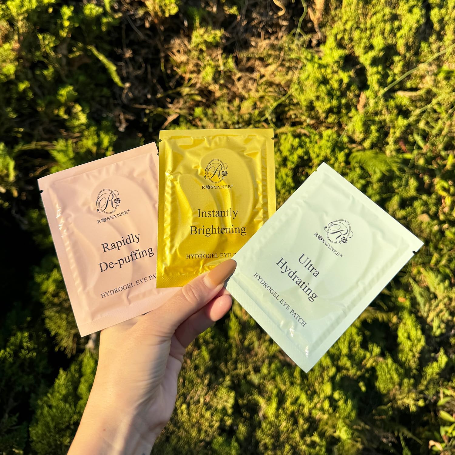 Trio of Plant based under eye patches