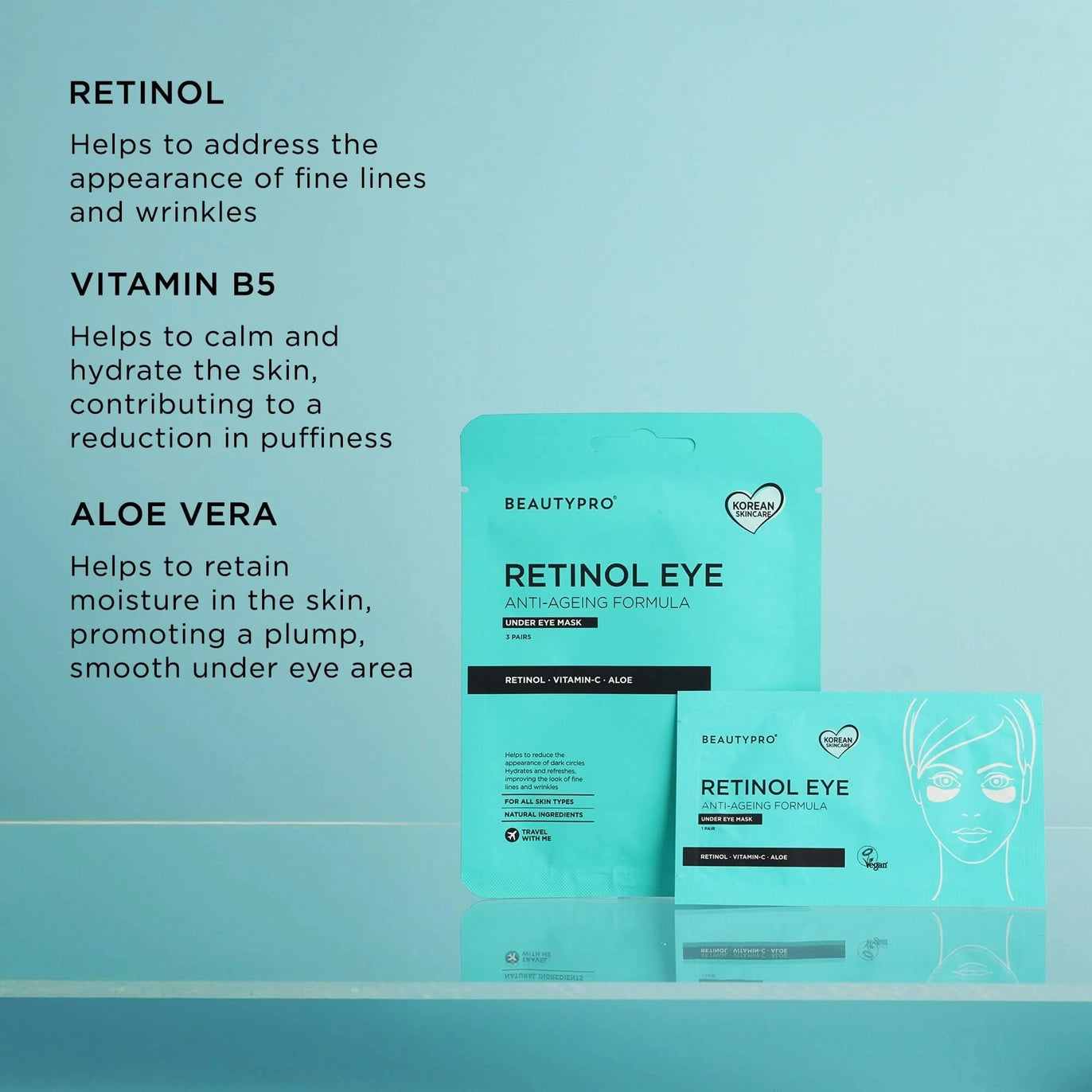 Retinol Under Eye Mask | BeautyPro