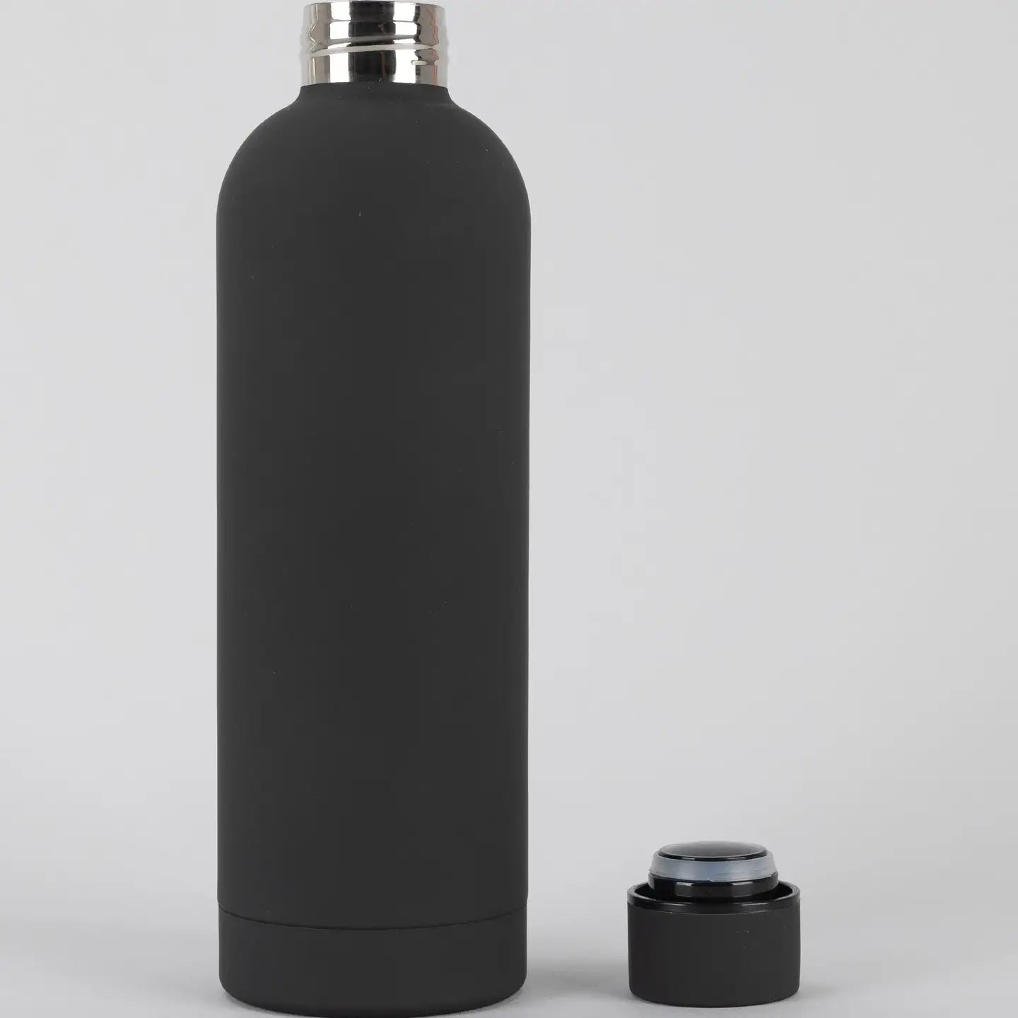 Stainless Steel Water Bottle 500ml - Black