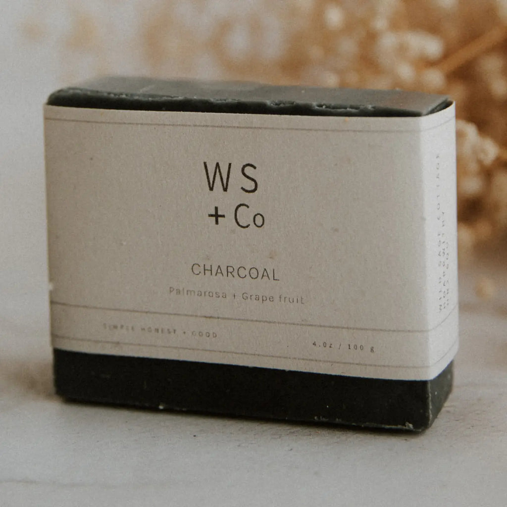 Charcoal Natural Soap Bar | Wild Sage + Co