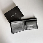 Black Bifold Leather Wallet | Biggs & Bane
