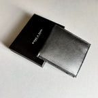 Black Bifold Leather Wallet | Biggs & Bane