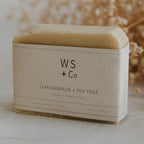 Lemongrass + Teatree Natural Soap Bar | Wild Sage + Co