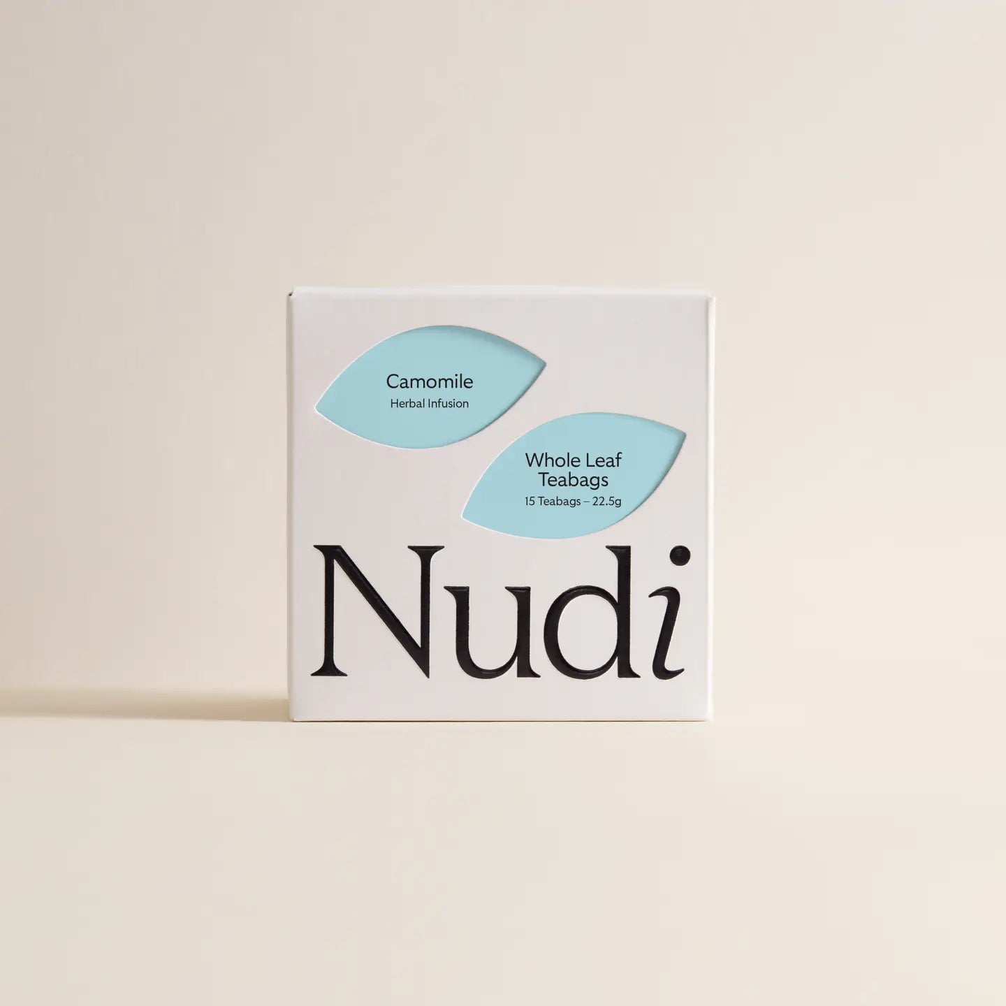 Camomile Whole Leaf Teabags | Nuditea