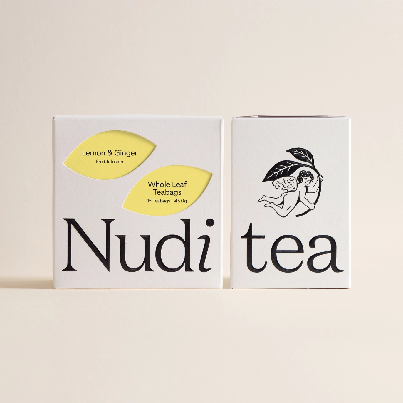 Lemon & Ginger Tea | Nuditea