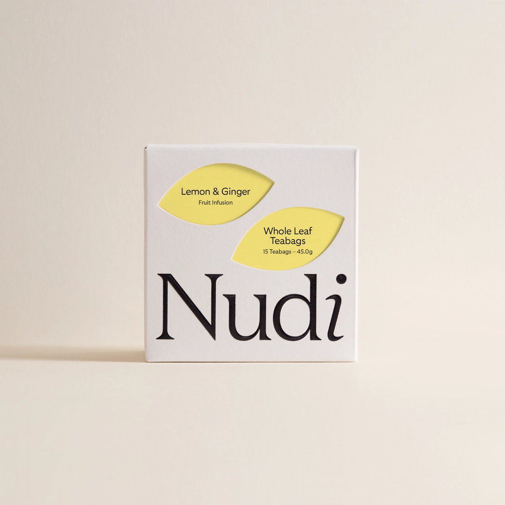 Lemon & Ginger Tea | Nuditea