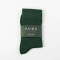 Forest Green Bamboo Socks | Pairs Scotland
