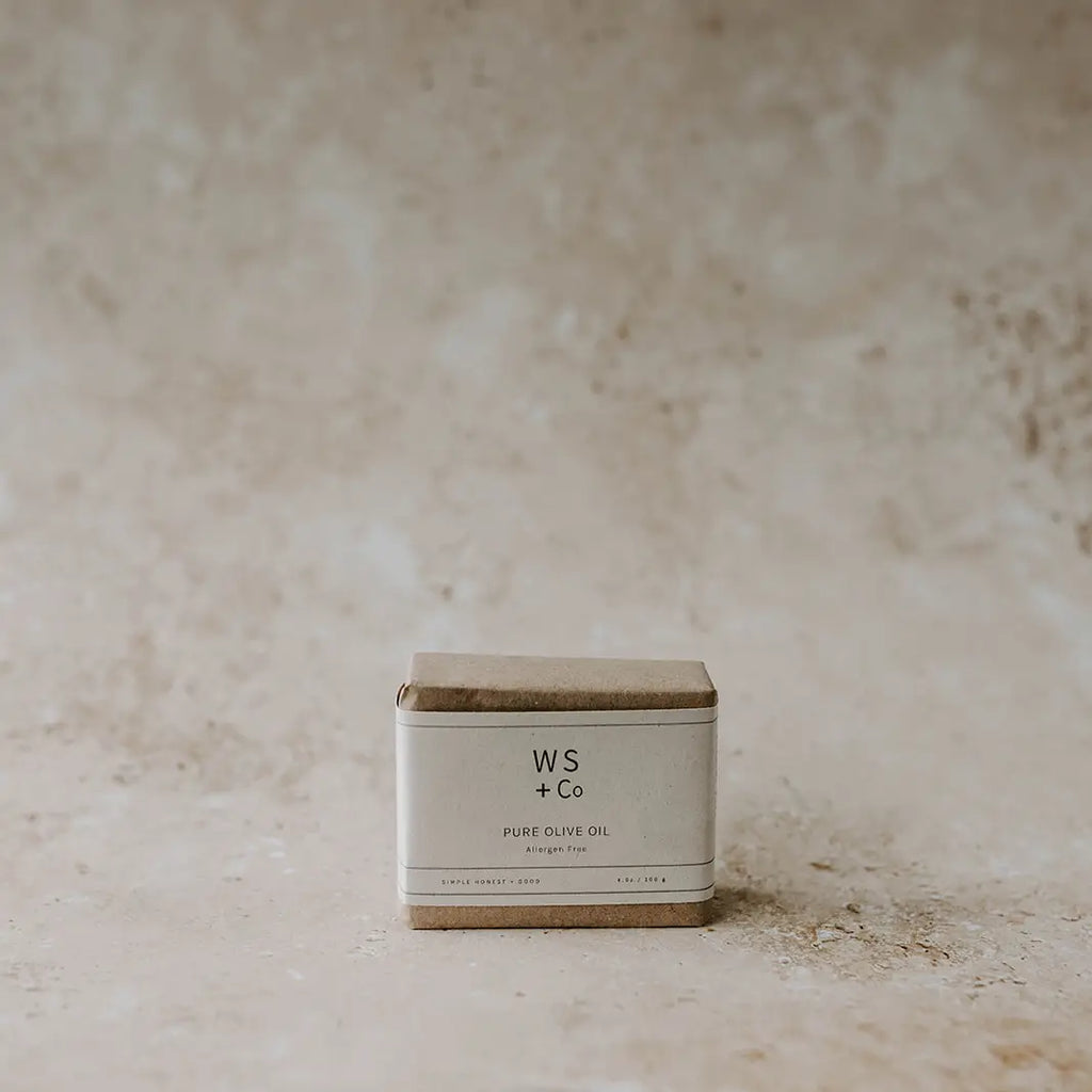 Pure Olive Oil Natural Soap Bar | Wild Sage + Co