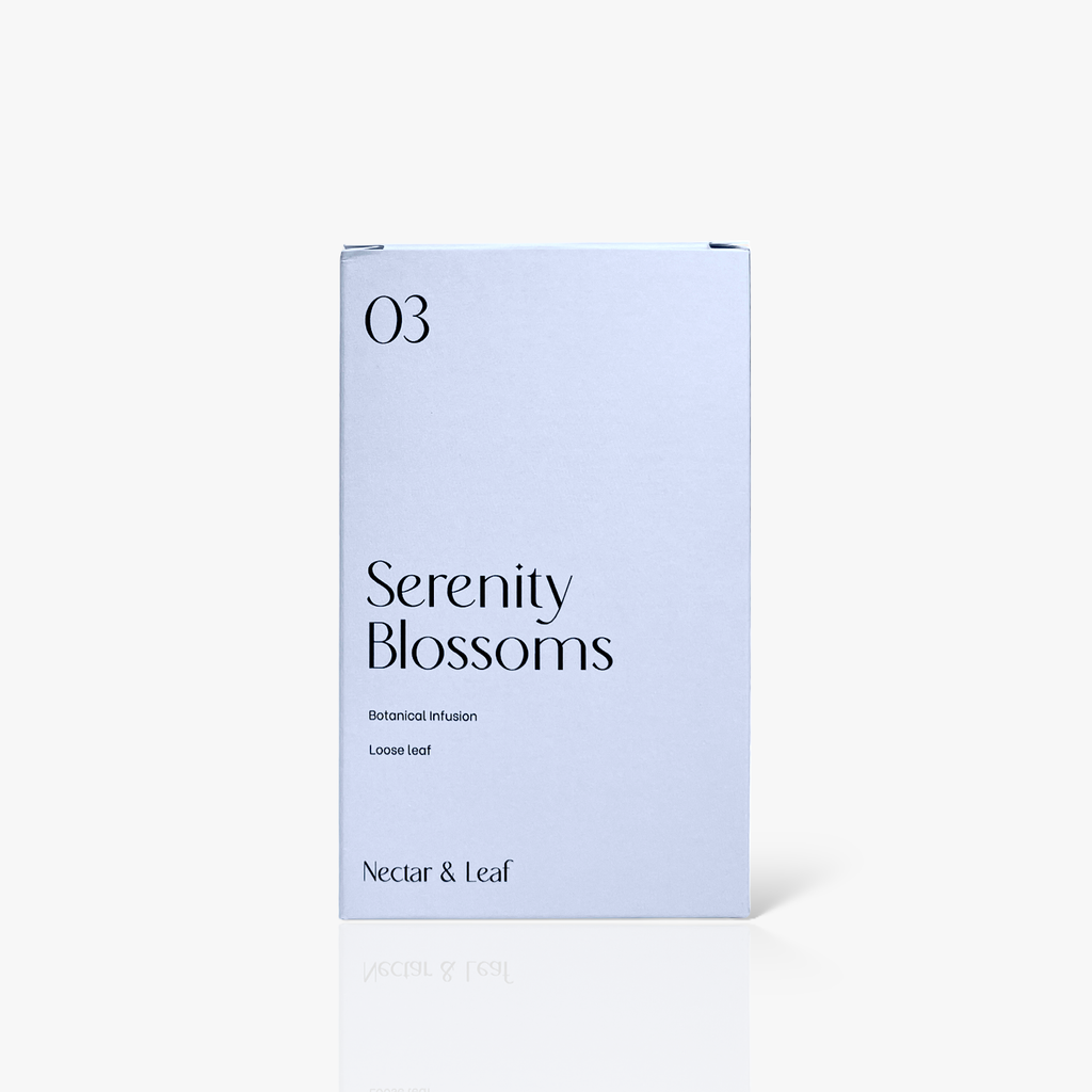 03 Serenity Blossoms - Herbal Tea with Chamomile & Lavender | Nectar & Leaf