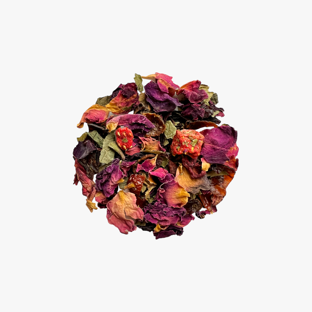 01 Blushing Rose - Herbal Tea with Rose & Strawberry | Nectar & Leaf