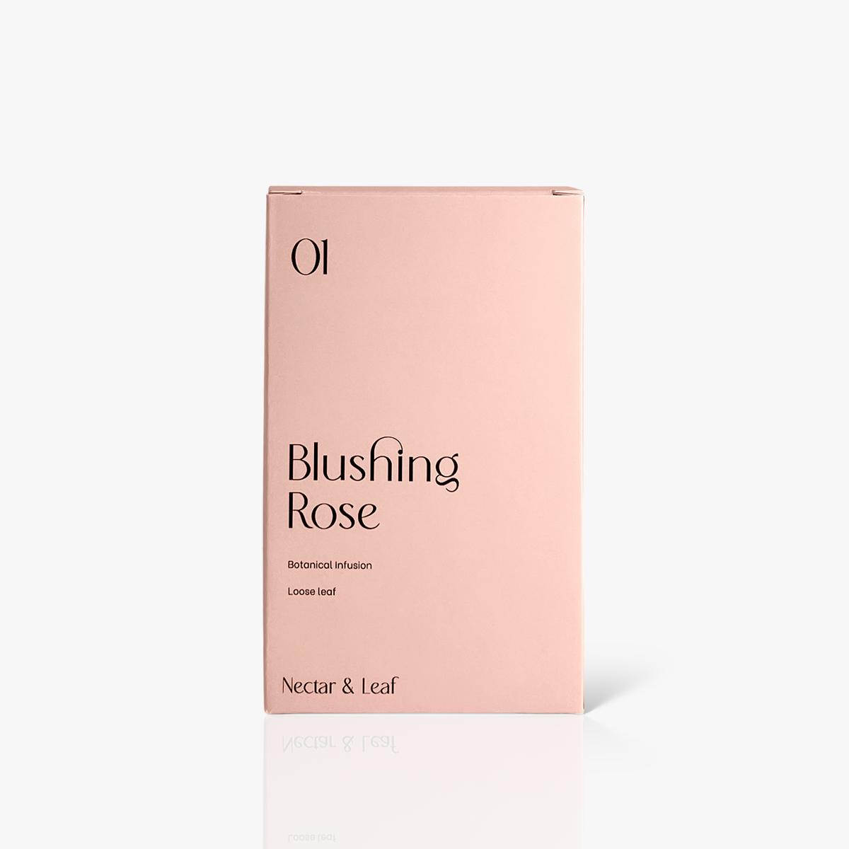 01 Blushing Rose - Herbal Tea with Rose & Strawberry | Nectar & Leaf