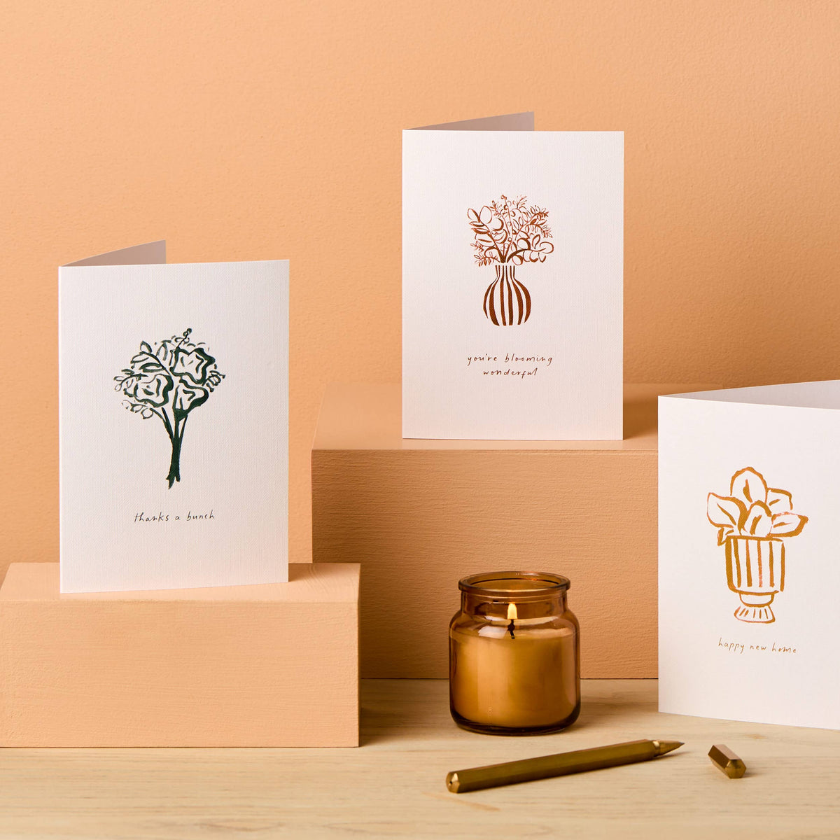 Flower Vase Birthday | Ink & Bloom
