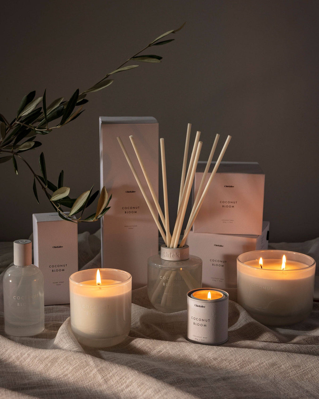 Coconut Bloom Neutral Core Conscious Candle | Chickidee