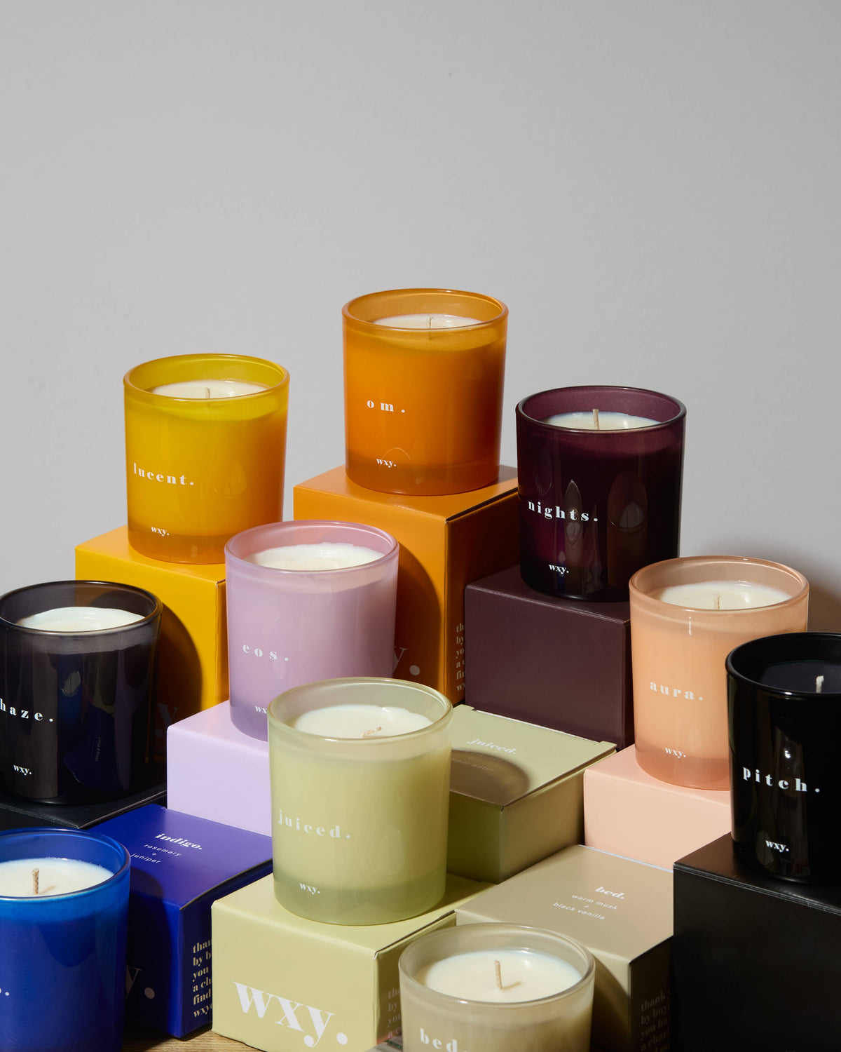 Pitch 3oz Candle- Blood Orange + Santal Embers | wxy.