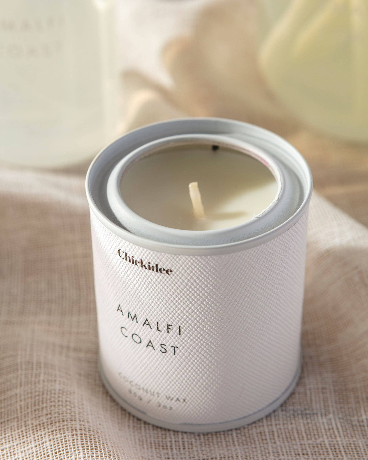 Amalfi Coast Neutral Core Conscious Candle | Chickidee