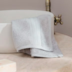 100% Organic Cotton Grey Soft Face Cloth