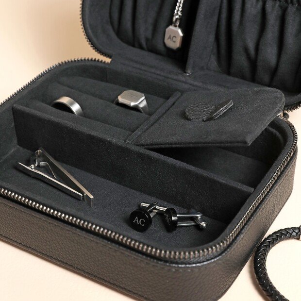 Classic Design Black Jewellery Box | Lisa Angel