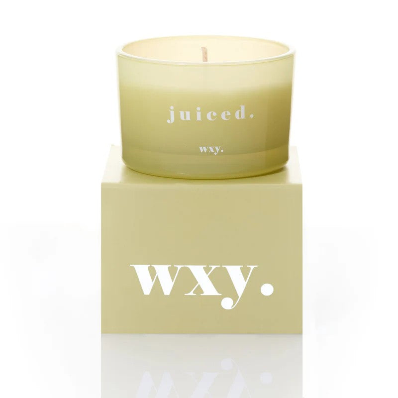 Juiced 3oz Candle ~ Lime Avocado + Cucumber Water | wxy.