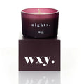 Nights 3oz Candle - Bourbon Sugar + Tobacco Leaf | wxy.